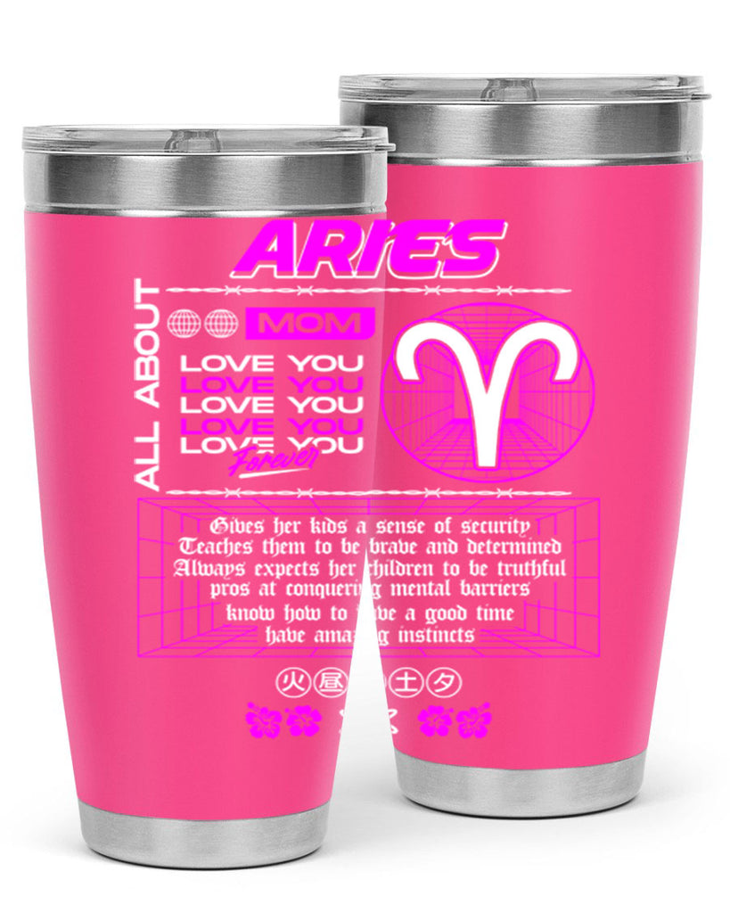 aries 138#- zodiac- Tumbler
