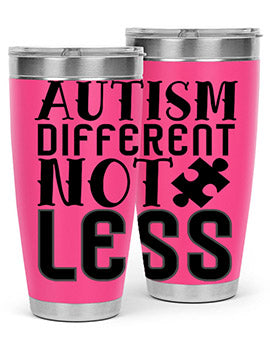 autism different not less Style 6#- autism- Tumbler
