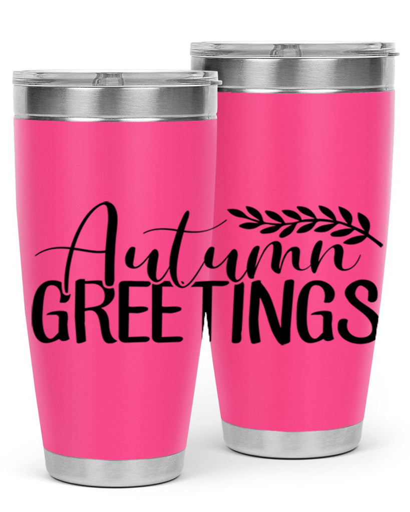 autumn greetings 13#- fall- Tumbler