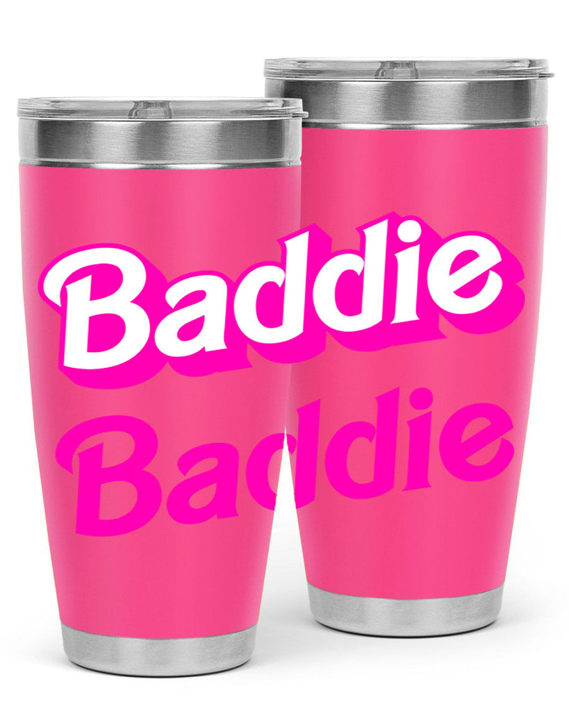 baddie 271#- black words phrases- Cotton Tank