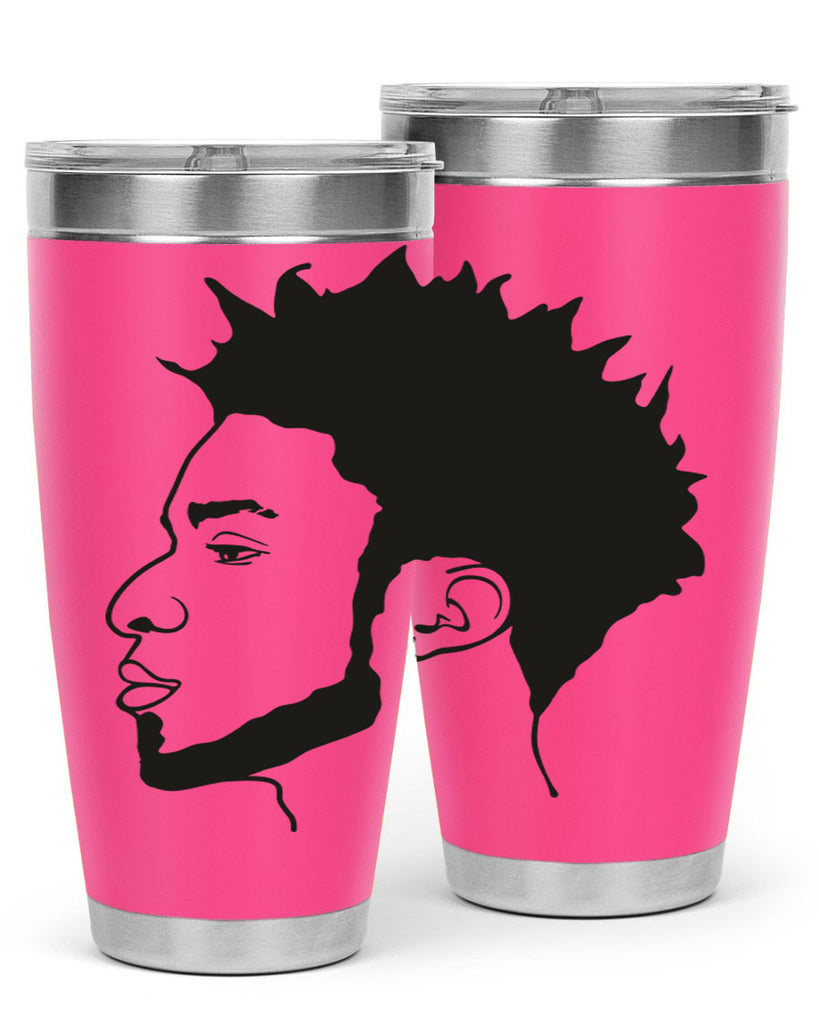 beardman 43#- black men - boys- tumbler