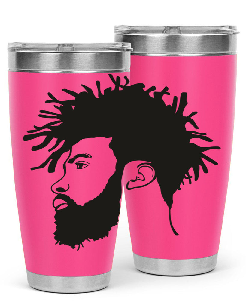 beardman 46#- black men - boys- tumbler