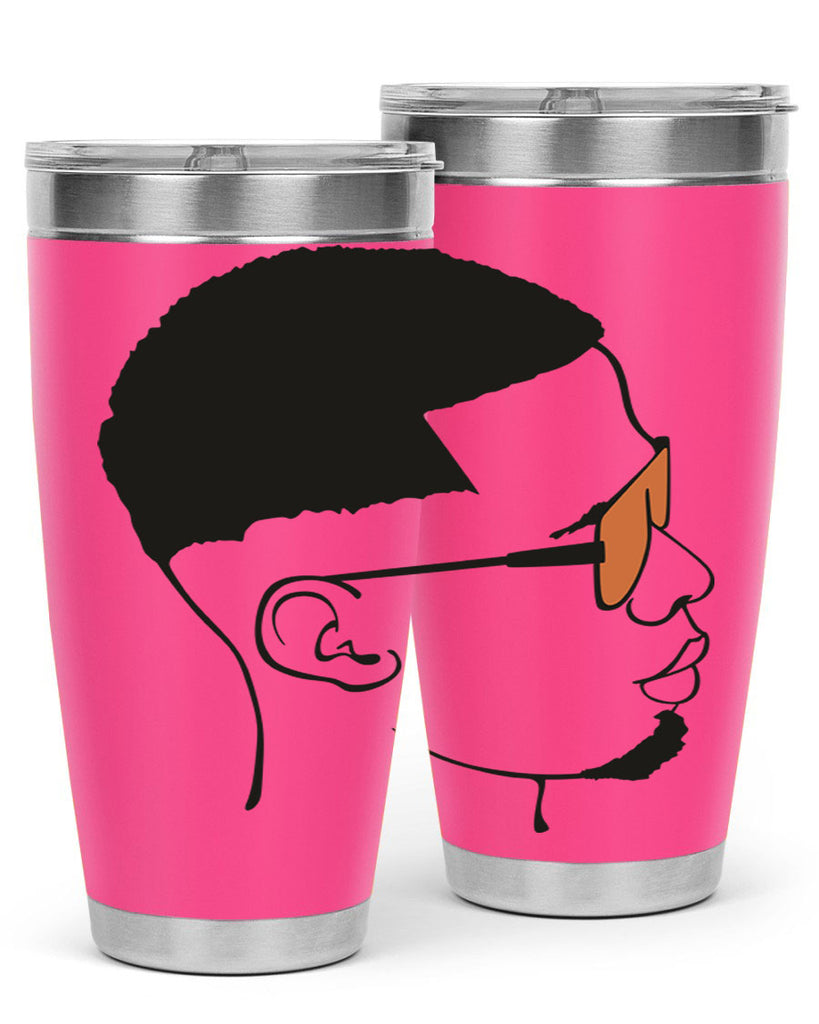 beardman 57#- black men - boys- tumbler