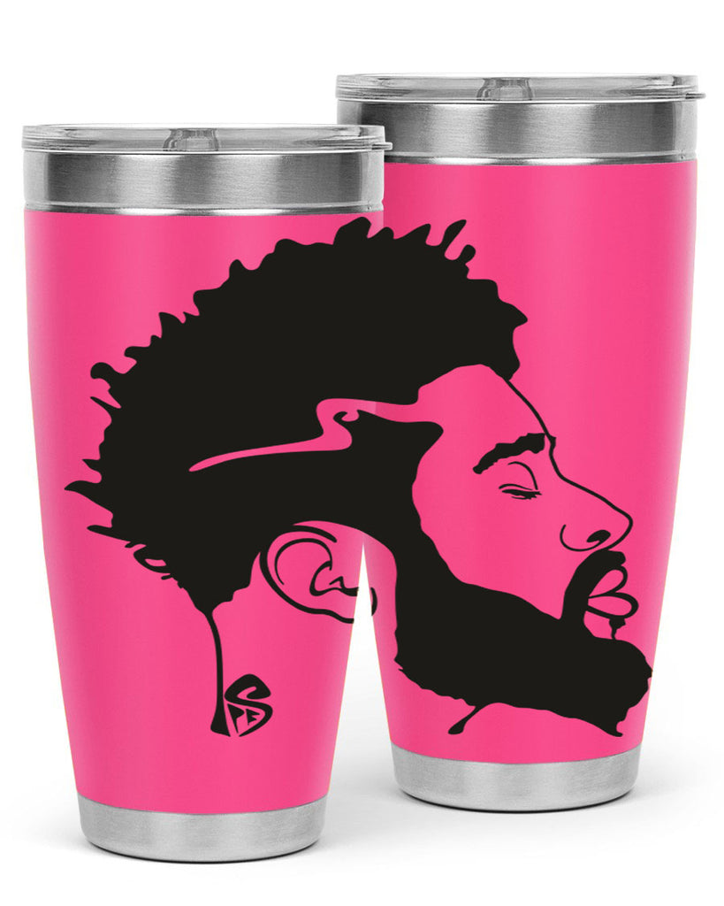 beardman 59#- black men - boys- tumbler