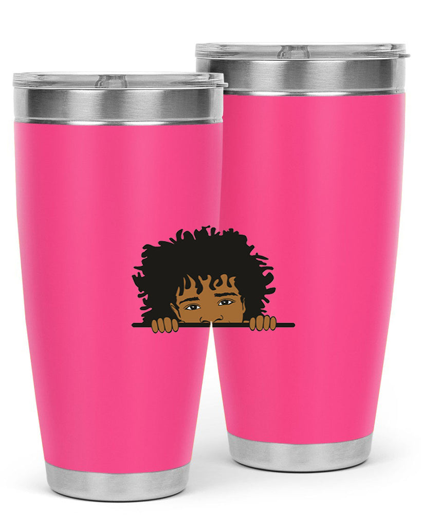 black boy 4#- black men - boys- tumbler