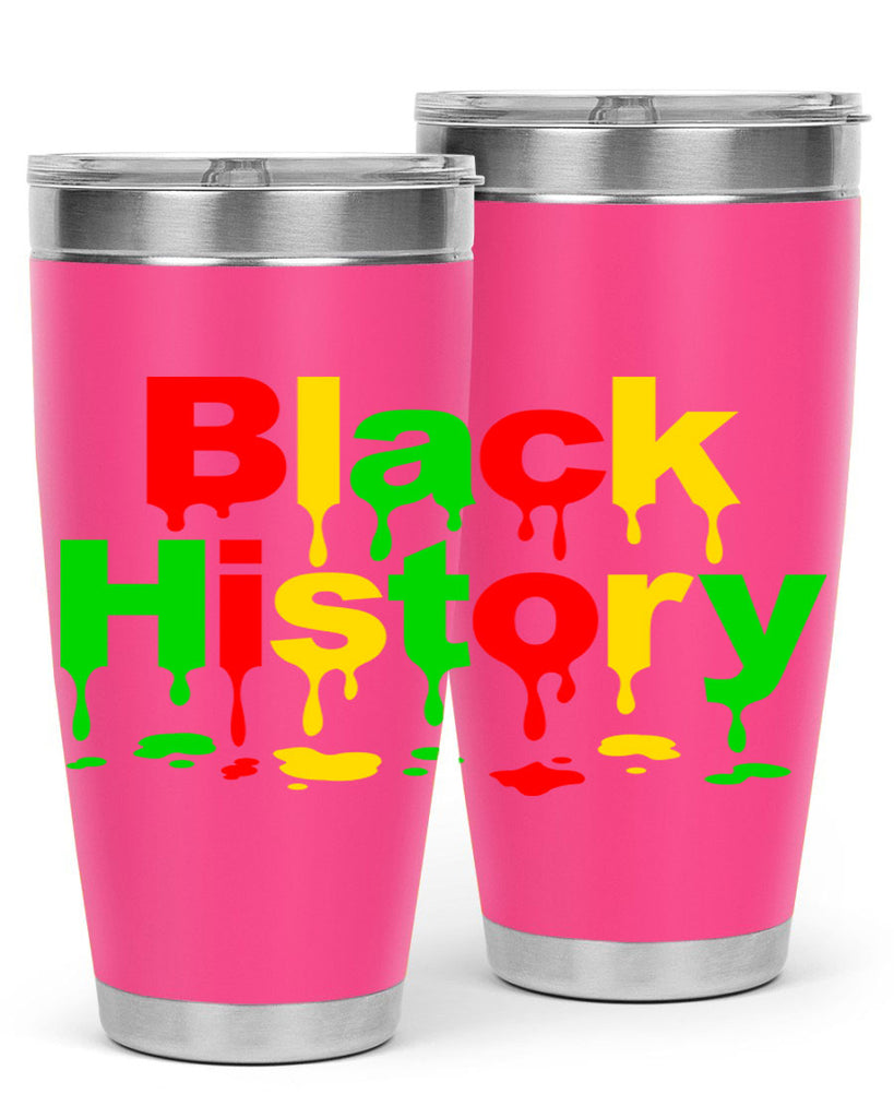 black history drip 241#- black words phrases- Cotton Tank