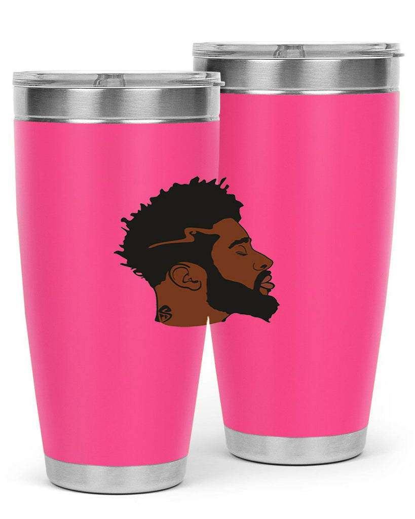 black man 30#- black men - boys- tumbler