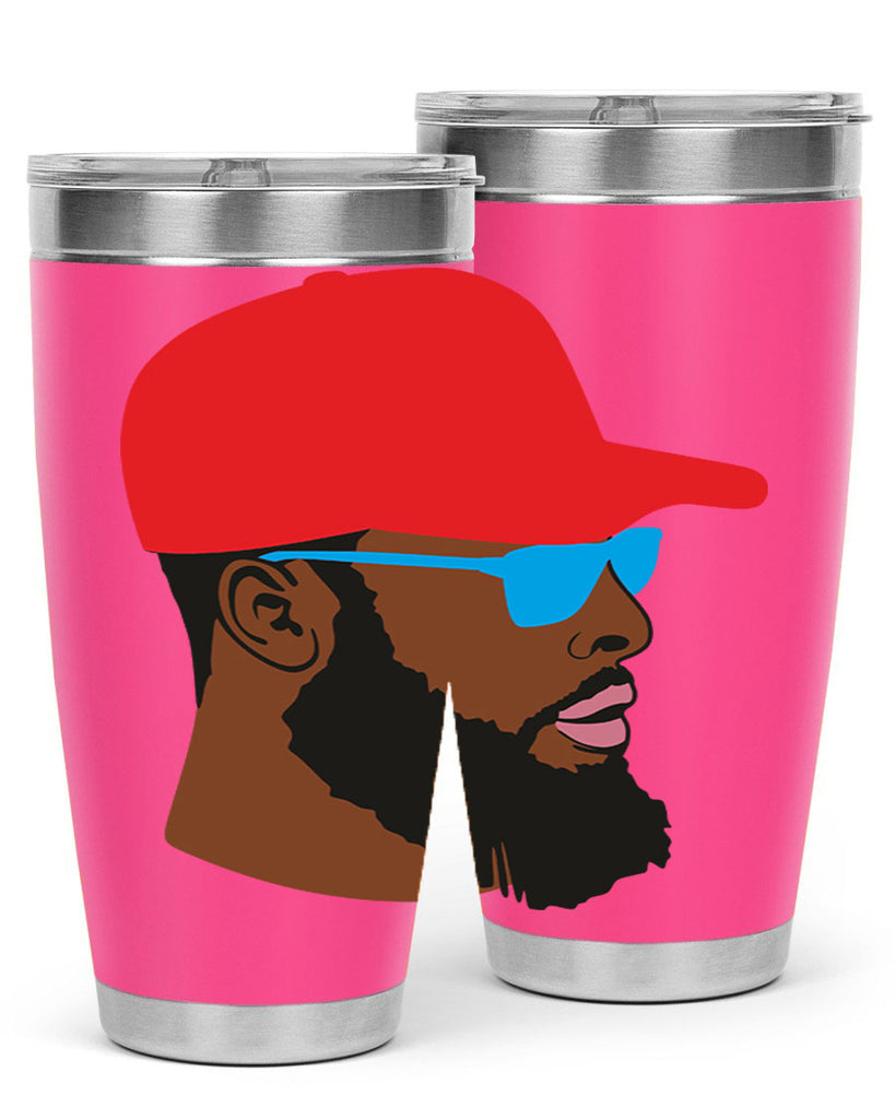 black man style 1#- black men - boys- tumbler
