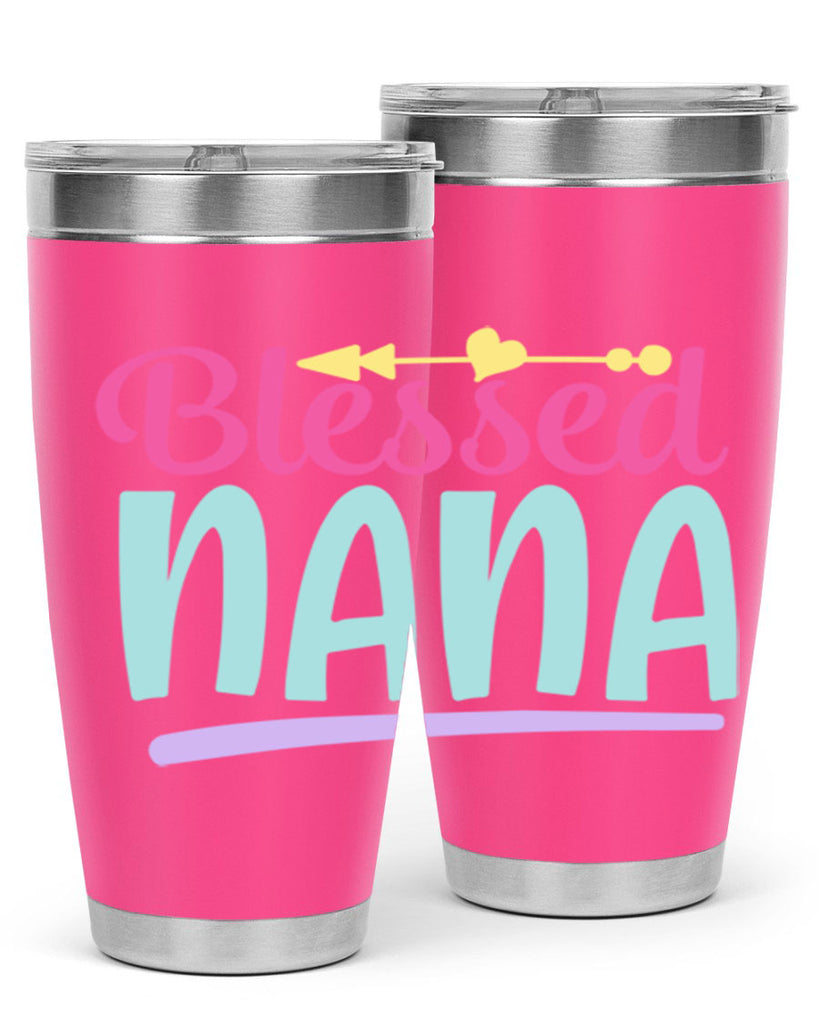 blessed nana 60#- grandma - nana- Tumbler