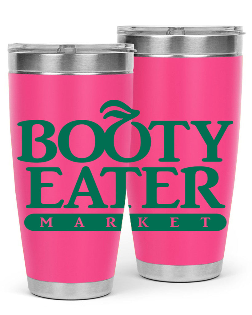bootyeater 192#- black words phrases- Cotton Tank