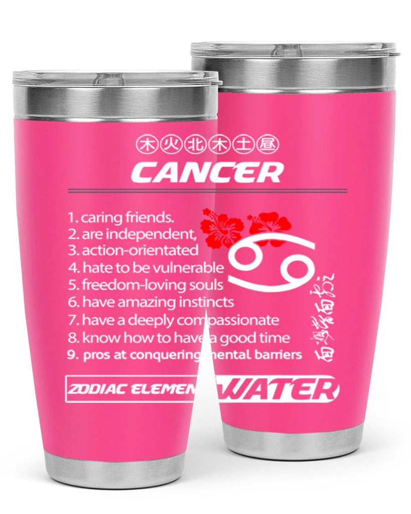 cancer 175#- zodiac- Tumbler