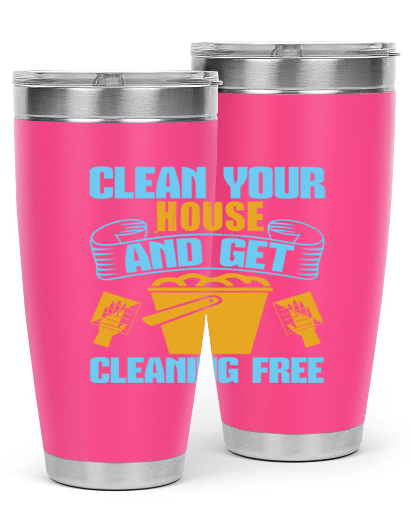 clean your house and get cleaning free Style 46#- cleaner- tumbler