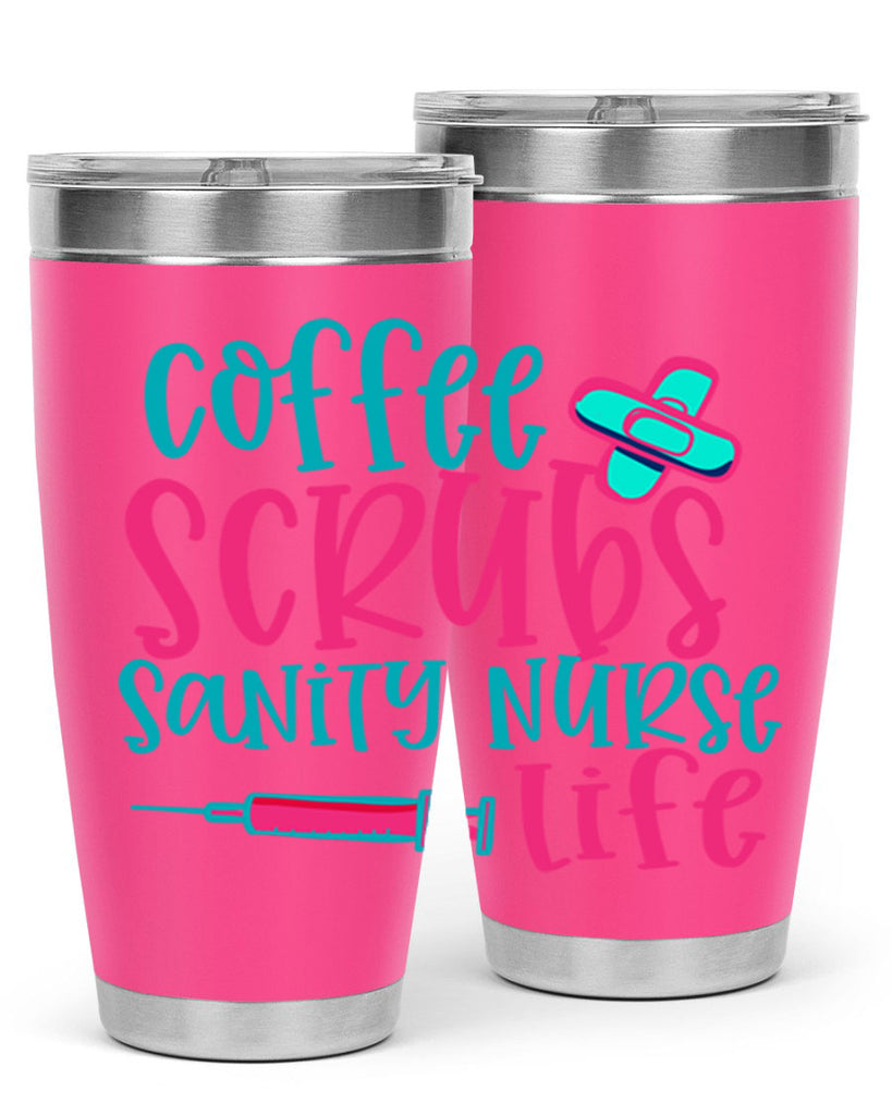 coffee scrubs sanity nurse life Style 390#- nurse- tumbler