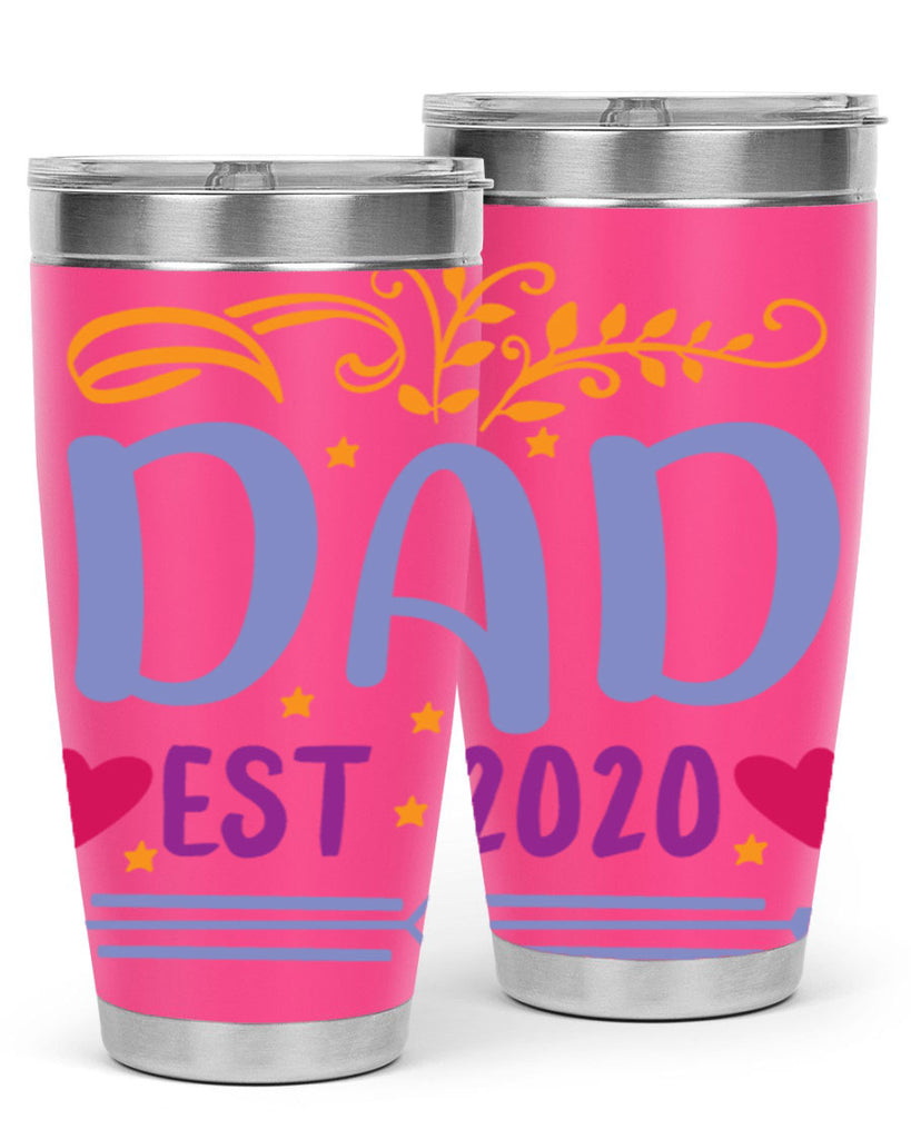 dad est 98#- fathers day- Tumbler