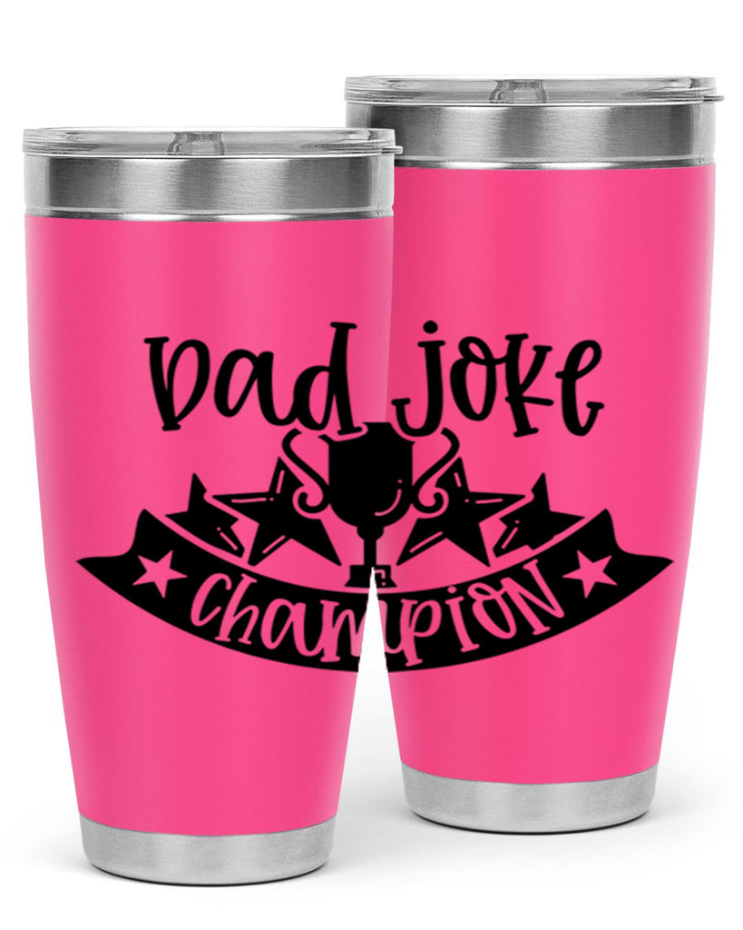 dad joke champion 66#- fathers day- Tumbler