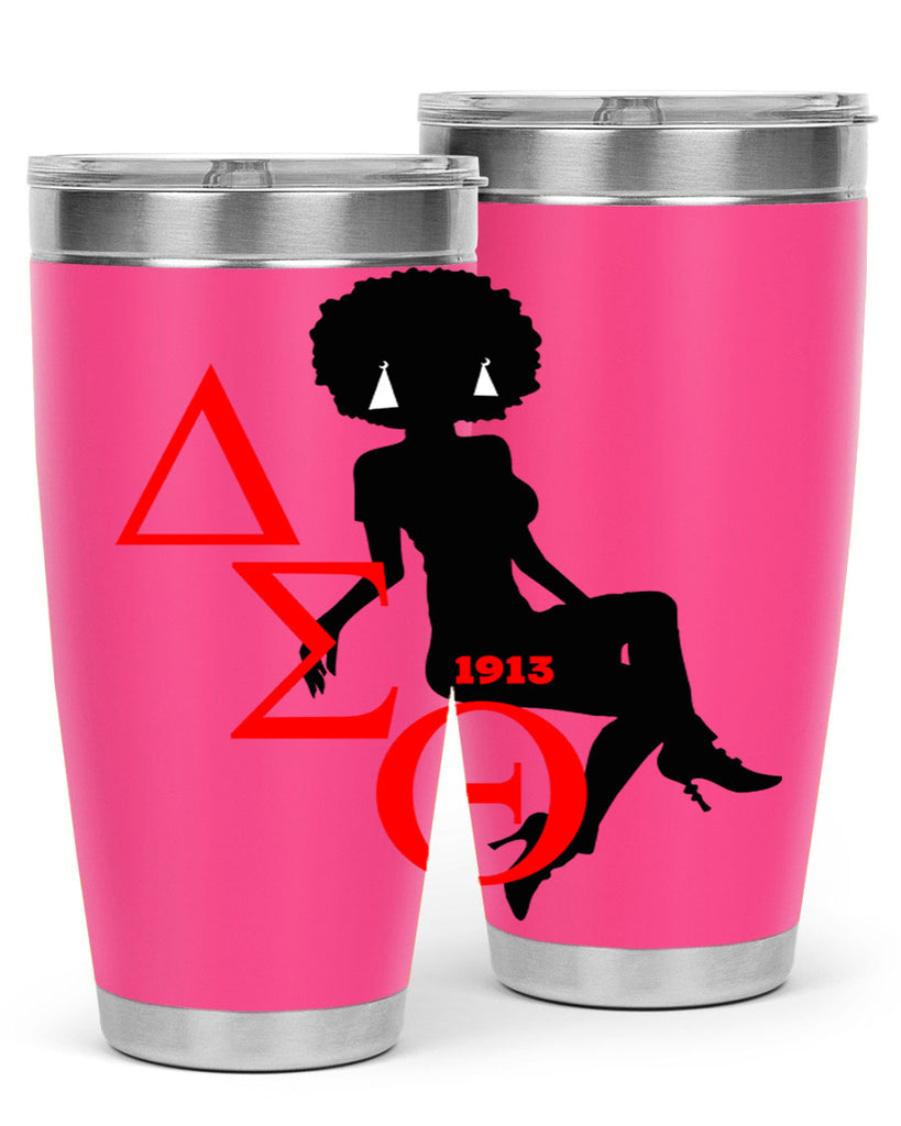 delta sigma theta 7#- black words phrases- Cotton Tank