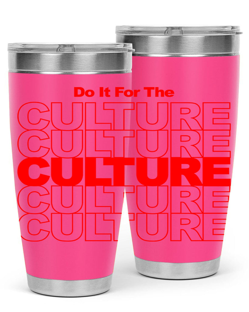 do it for the culture 170#- black words phrases- Cotton Tank