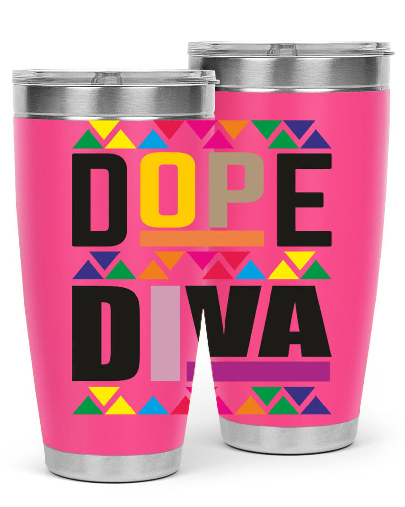 dope diva- black words phrases- Cotton Tank