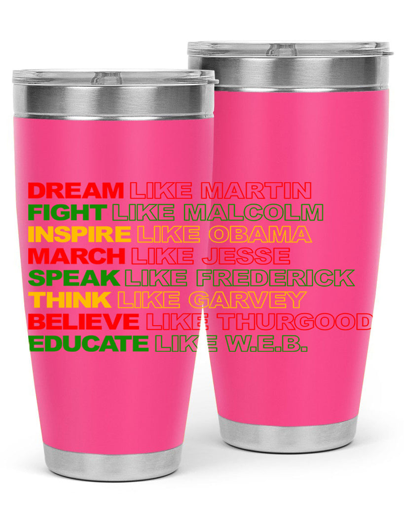 dream like martin 165#- black words phrases- Cotton Tank