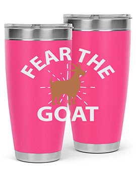 fear the goat Style 4#- goat- Tumbler