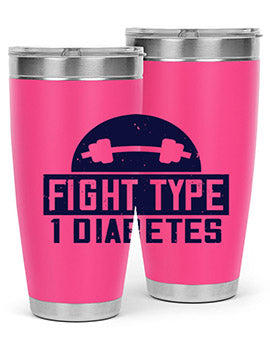 fight type diabetes Style 37#- diabetes- Tumbler