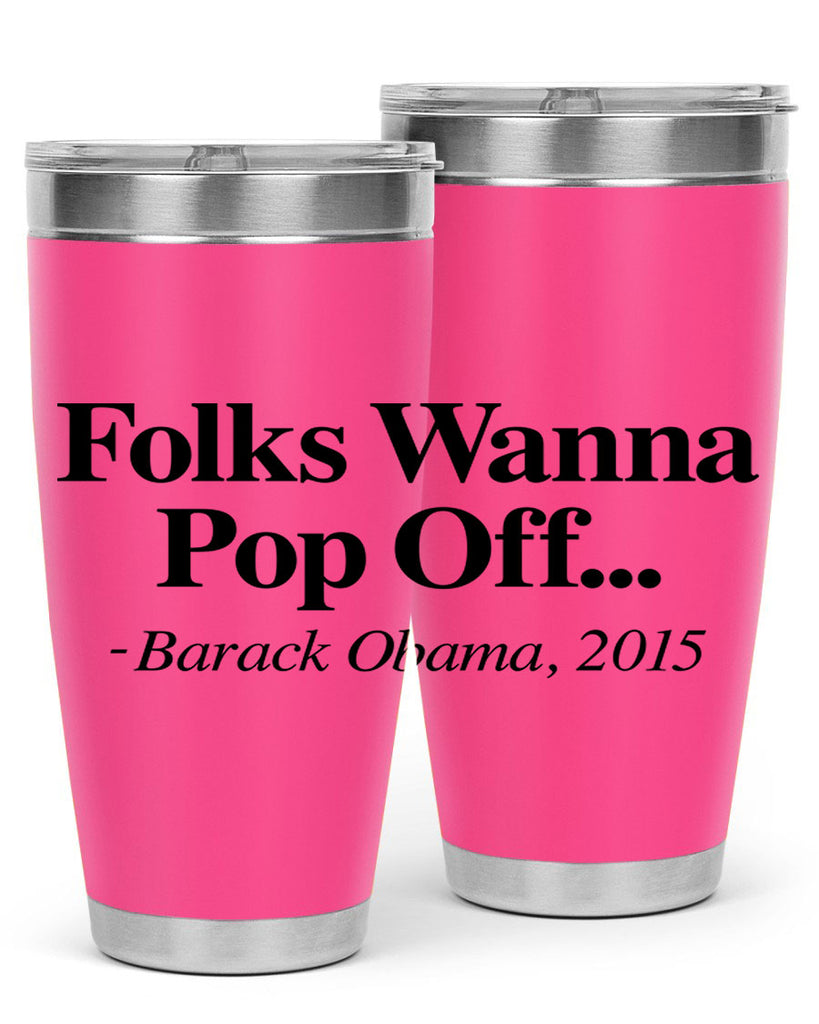 folks wanna pop off 151#- black words phrases- Cotton Tank