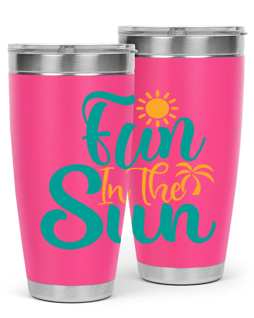 fun in the sun Style 104#- summer- Tumbler