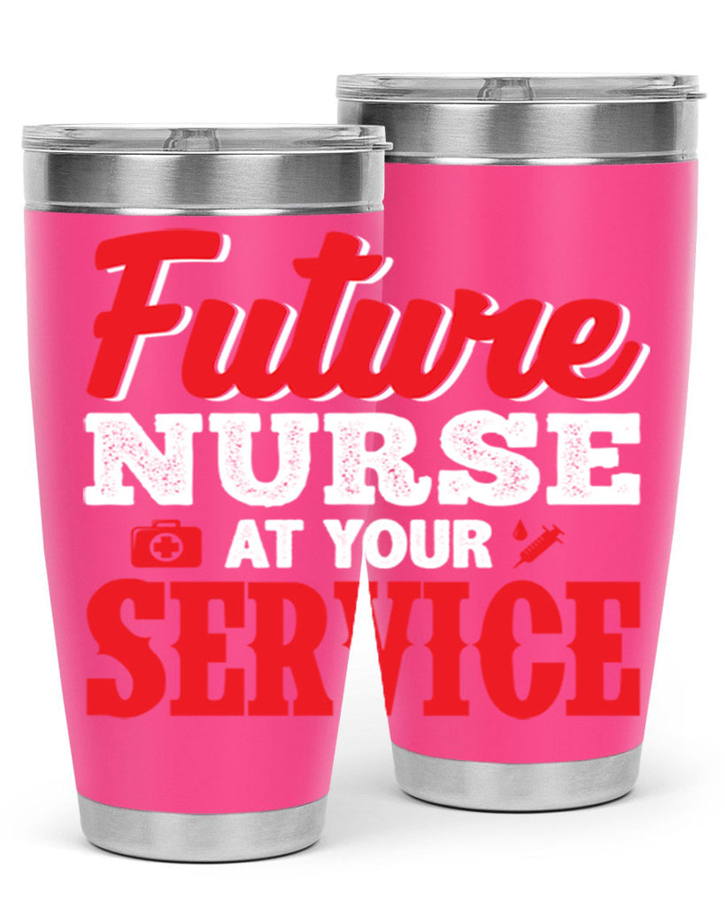 future nurse at your servicepng Style 241#- nurse- tumbler