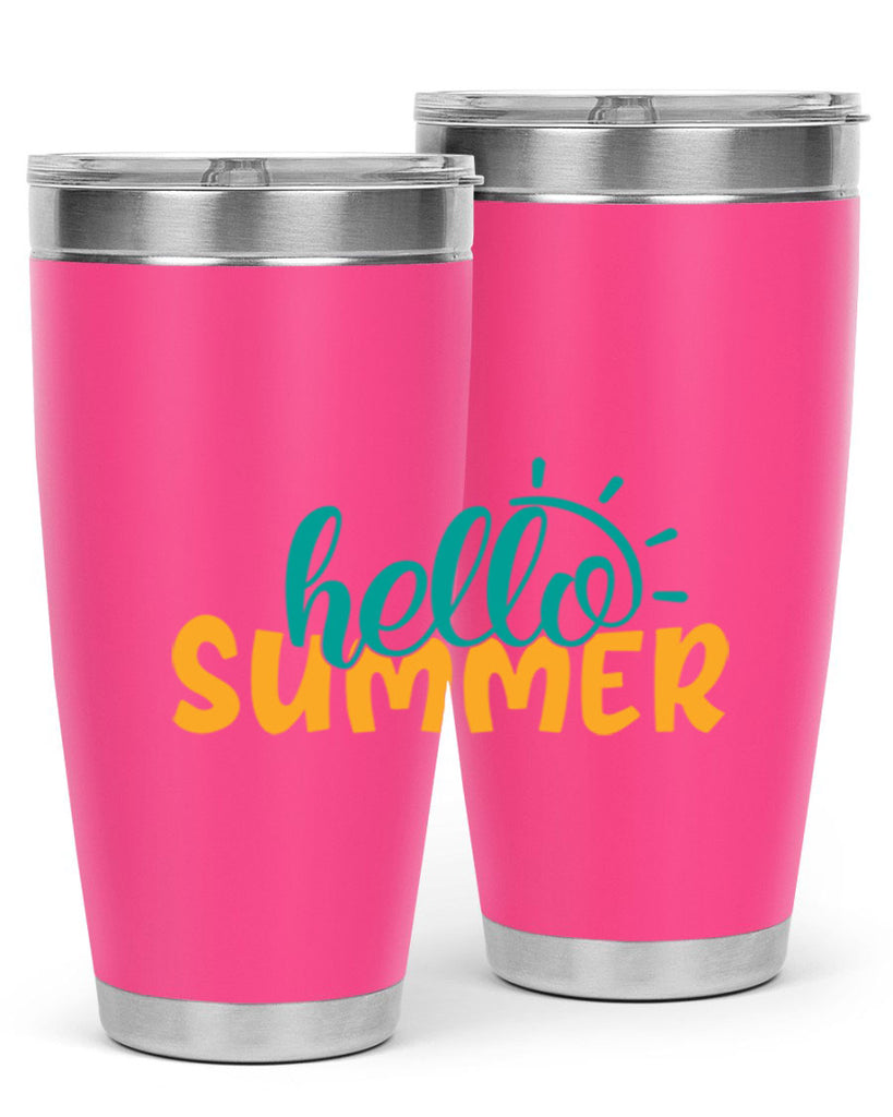 hello summer Style 97#- summer- Tumbler