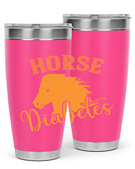 horse diabetes Style 34#- diabetes- Tumbler