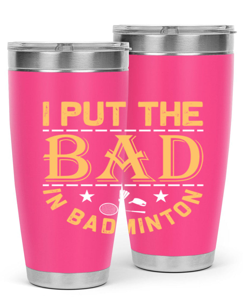 i 1056#- badminton- Tumbler
