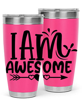i am awesome Style 19#- autism- Tumbler