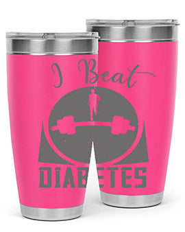 i beat diabetes Style 33#- diabetes- Tumbler