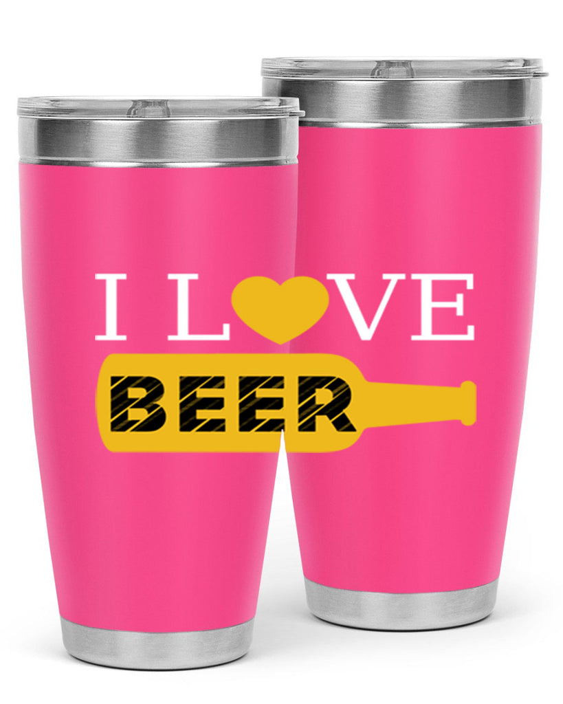 i love beer 75#- beer- Tumbler