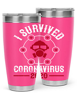 i survived coronavirus Style 32#- corona virus- Tumbler