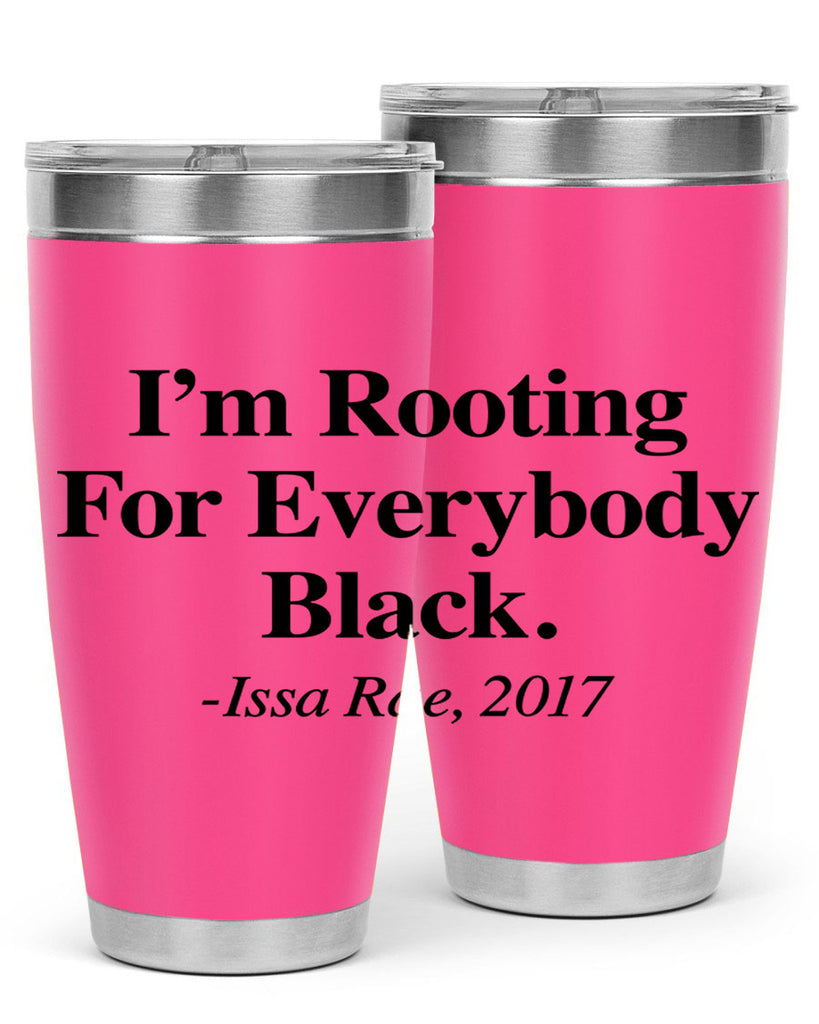im  rooting for everybody black  109#- black words phrases- Cotton Tank