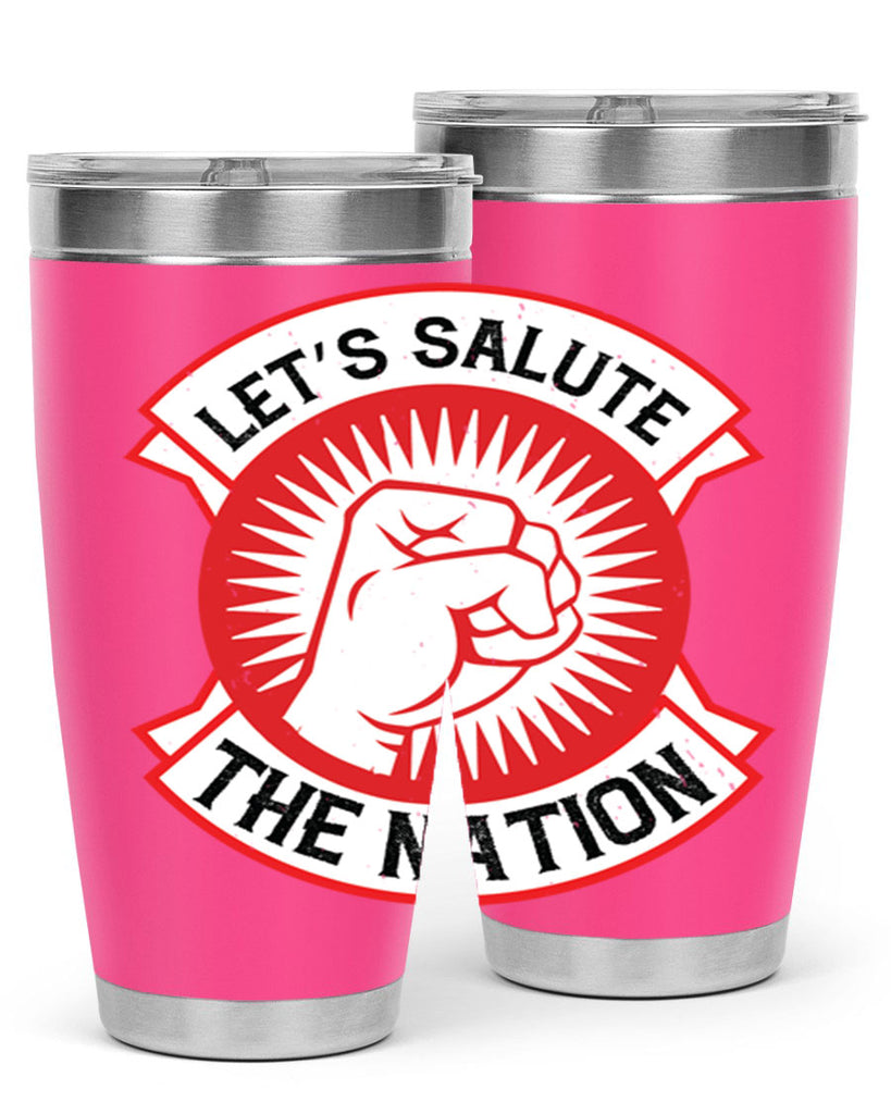 lets selut the nation Style 126#- Fourt Of July- Tumbler