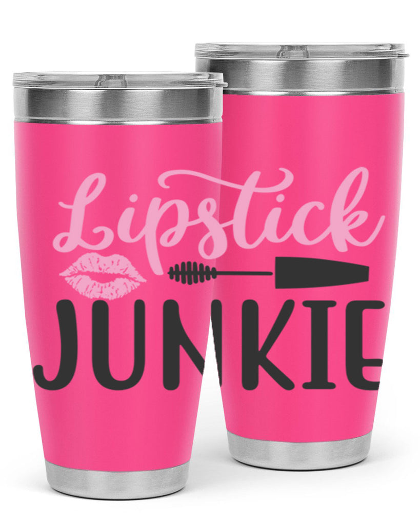 lipstick junkie Style 154#- make up- Tumbler