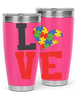love Style 29#- autism- Tumbler