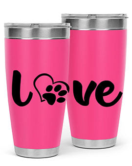 love Style 71#- dog- Tumbler