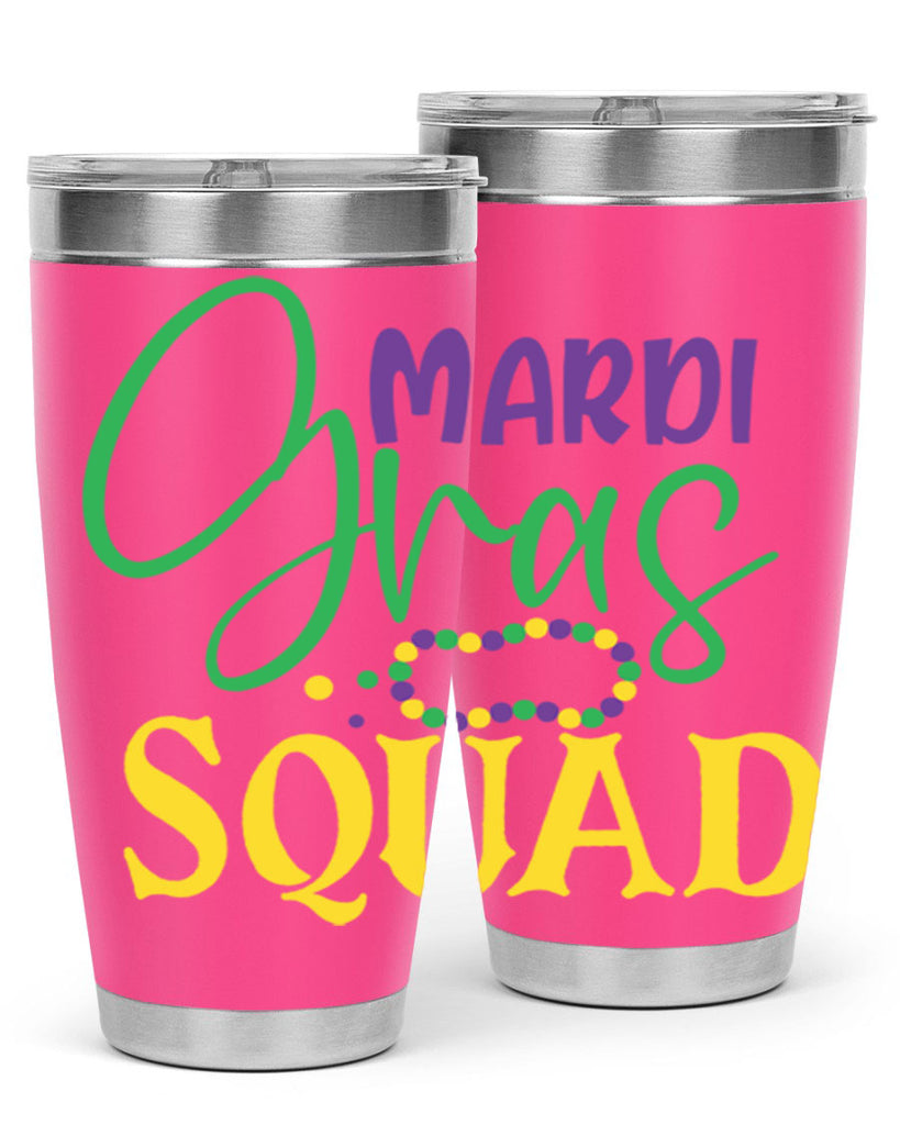 mardi gras squad 78#- mardi gras- Tumbler
