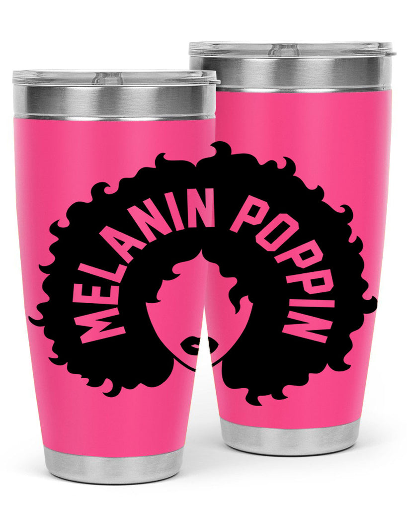 melanin poppin 85#- black words phrases- Cotton Tank