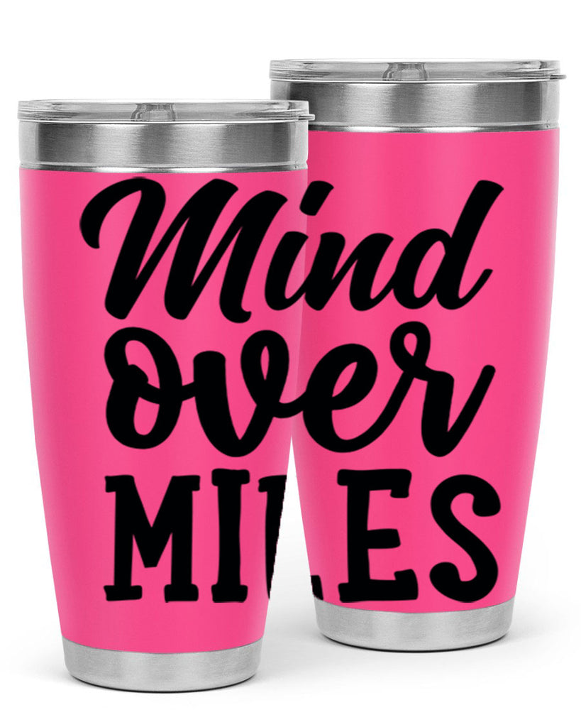mind over miles 28#- gym- Tumbler