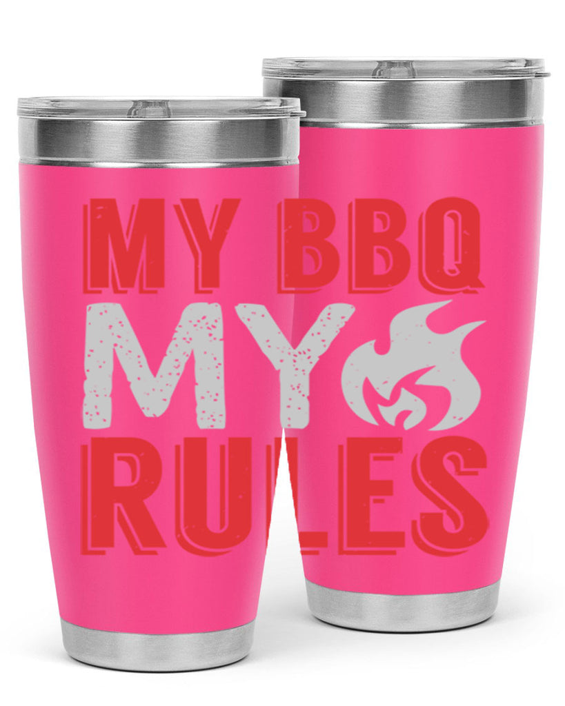 my bbq my rule 22#- bbq- Tumbler
