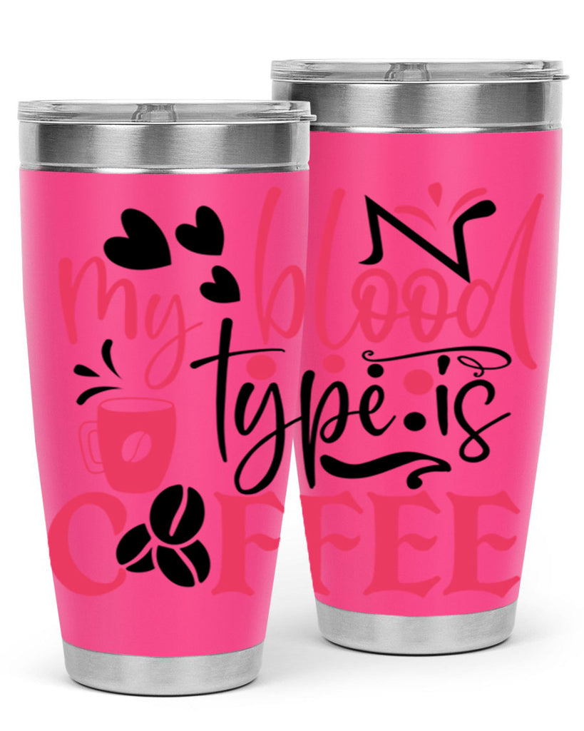 my blood type is coffee Style 375#- nurse- tumbler