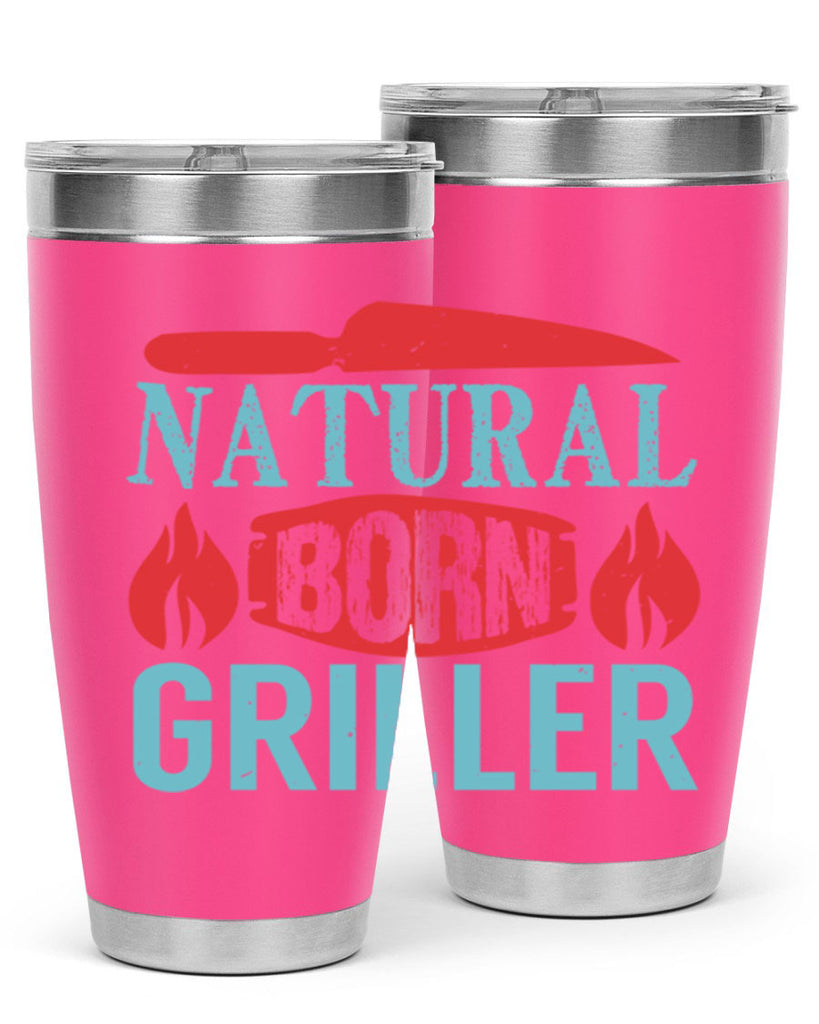 natural born griller 19#- bbq- Tumbler