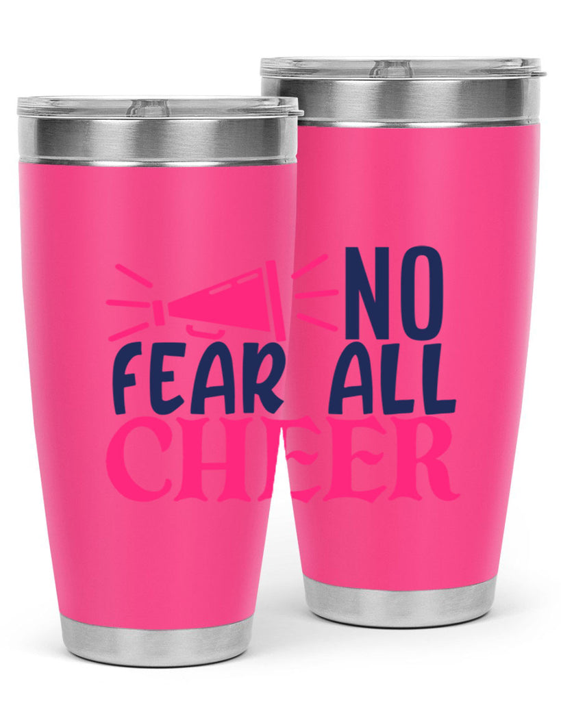 no fear all cheer 1739#- cheer- Tumbler