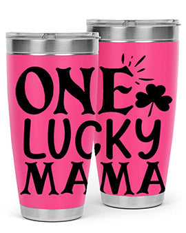one lucky mama Style 34#- autism- Tumbler