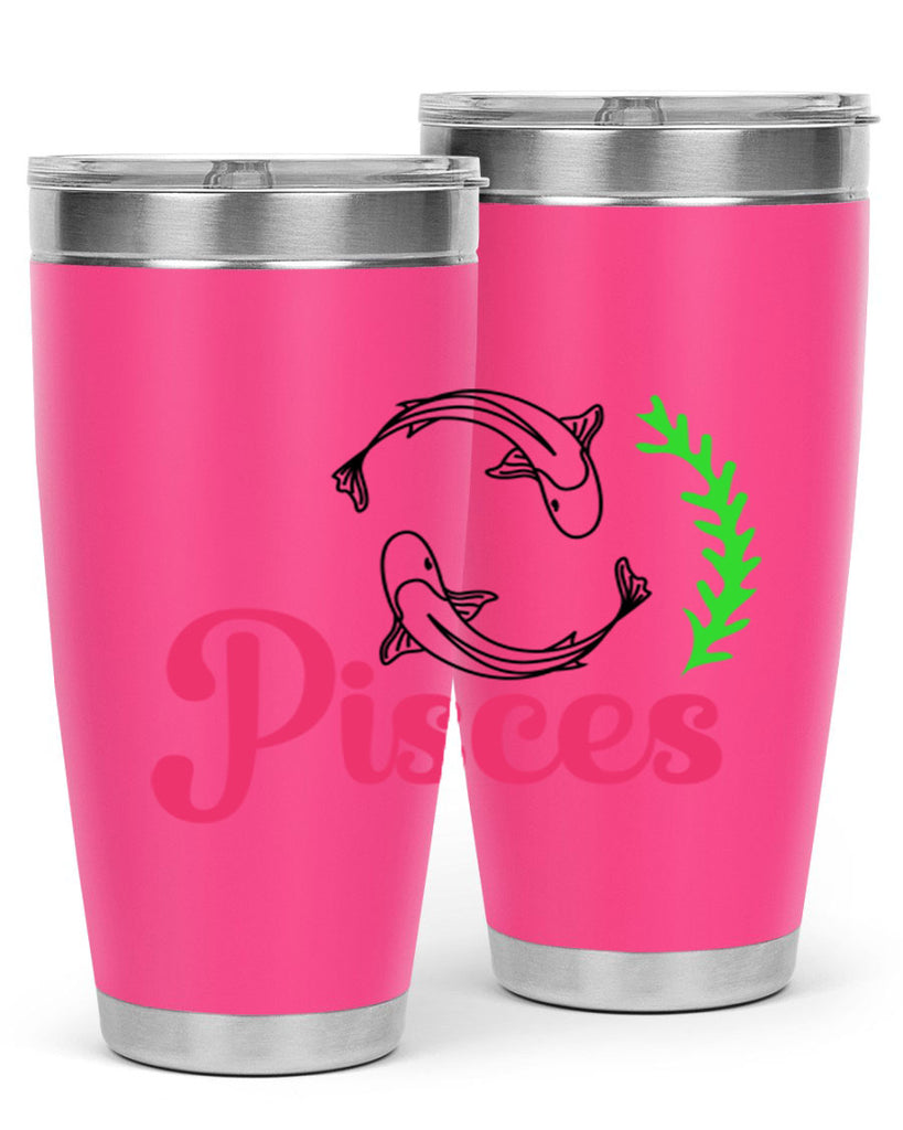 pisces 372#- zodiac- Tumbler