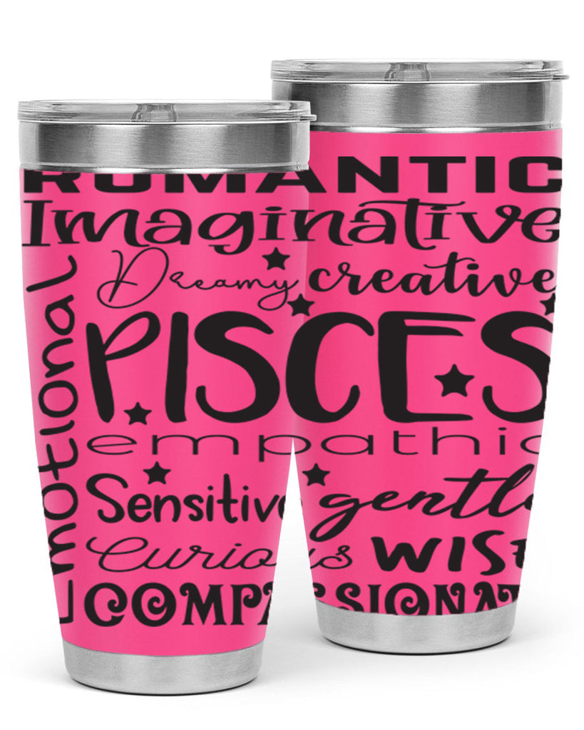 pisces 570#- zodiac- Tumbler